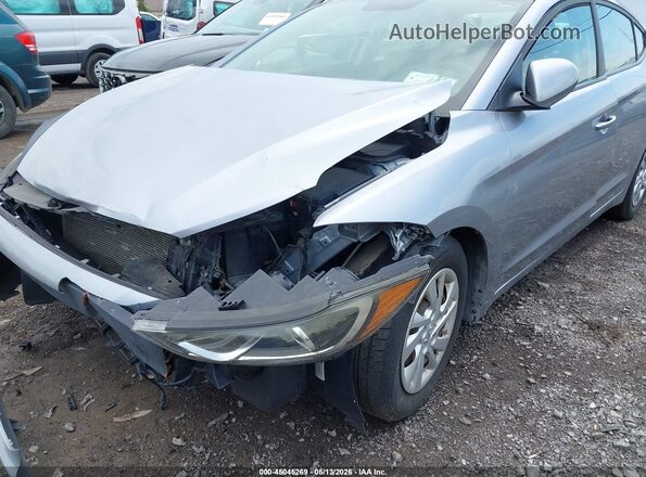 5NPD74LF6HH146888 2017 HYUNDAI ELANTRA Silver 