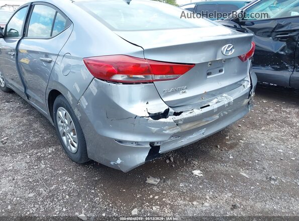 5NPD74LF6HH146888 2017 HYUNDAI ELANTRA Silver 
