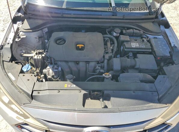 5NPD74LF6LH504175 2020 HYUNDAI ELANTRA Серебряный Вид задней части салона