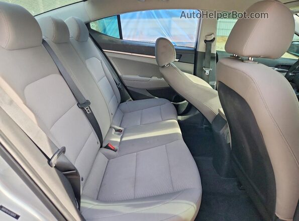 5NPD74LF6LH504175 2020 HYUNDAI ELANTRA Серебряный Вид задних сидений