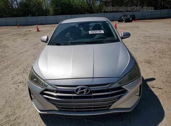 5NPD74LF6LH504175 2020 HYUNDAI ELANTRA Серебряный Вид спереди