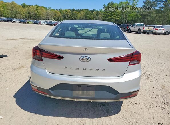 5NPD74LF6LH504175 2020 HYUNDAI ELANTRA Серебряный Вид сзади