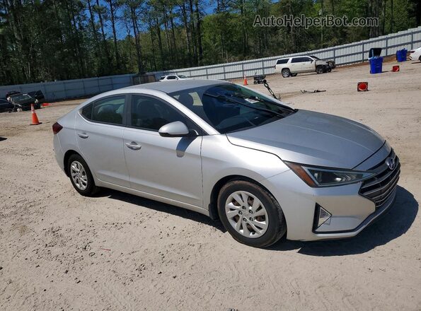 5NPD74LF6LH504175 2020 HYUNDAI ELANTRA Серебряный Передняя правая четверть
