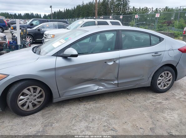 5NPD74LF7HH080075 2017 HYUNDAI ELANTRA Silver Vista frontal