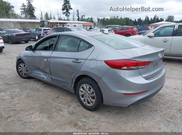 5NPD74LF7HH080075 2017 HYUNDAI ELANTRA Silver Trasero izquierdo
