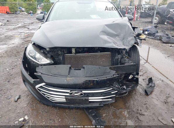 5NPD74LF7HH164705 2017 HYUNDAI ELANTRA Черный Вид спереди