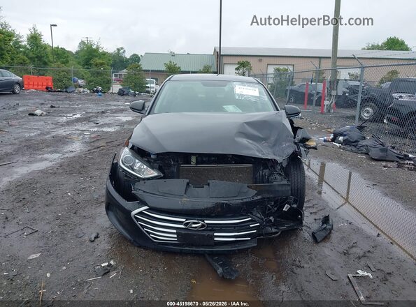 5NPD74LF7HH164705 2017 HYUNDAI ELANTRA Черный Вид щитка приборов