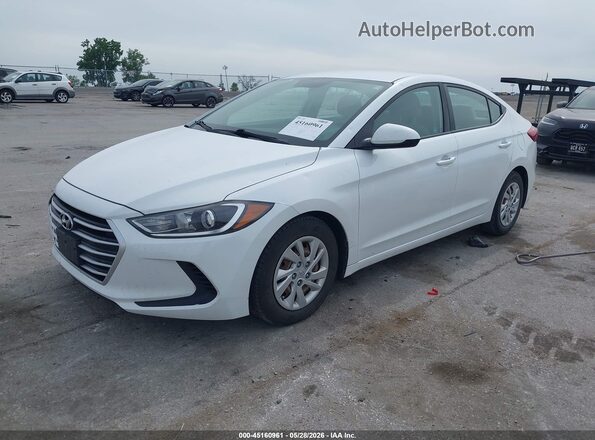 5NPD74LF7HH209268 2017 HYUNDAI ELANTRA White Передня ліва чверть