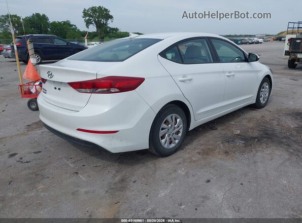 5NPD74LF7HH209268 2017 HYUNDAI ELANTRA White Задня права чверть