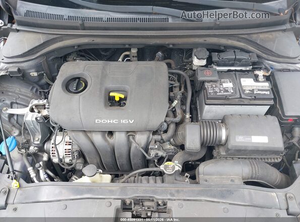 5NPD74LF7JH293811 2018 HYUNDAI ELANTRA Gray Rear view