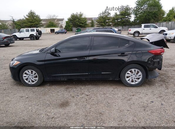 5NPD74LF7JH400517 2018 HYUNDAI ELANTRA Black Սալոնի 360 աստիճան տեսք