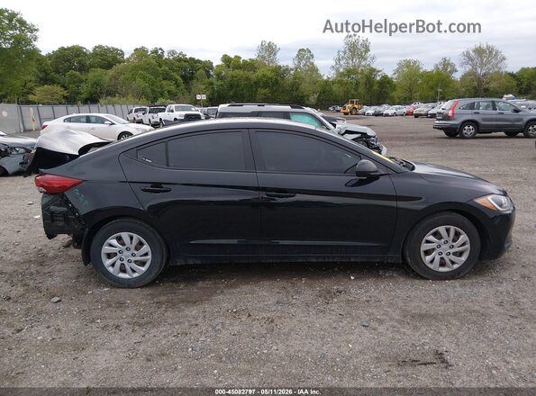 5NPD74LF7JH400517 2018 HYUNDAI ELANTRA Black Սալոնի հետևի տեսք