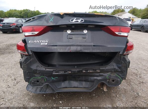 5NPD74LF7JH400517 2018 HYUNDAI ELANTRA Black Դիմացի տեսք