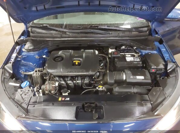 5NPD74LF7KH414340 2019 HYUNDAI ELANTRA Blue Հետևի տեսք