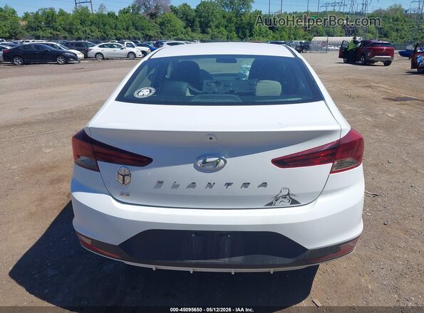 5NPD74LF7KH427458 2019 HYUNDAI ELANTRA White 