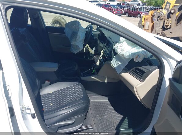 5NPD74LF7KH427458 2019 HYUNDAI ELANTRA White Vista interior delantera