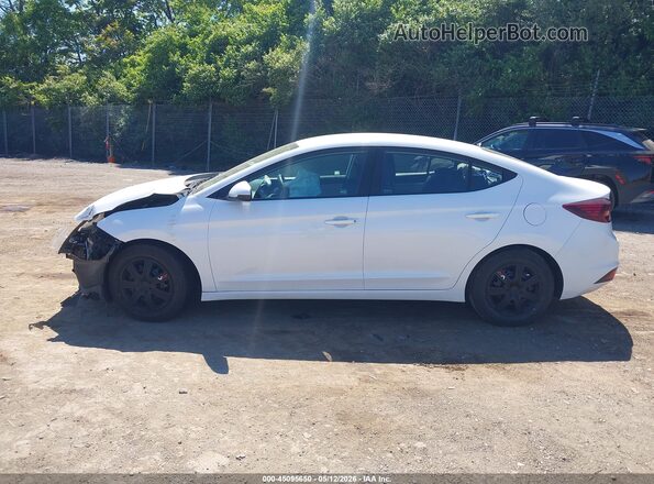 5NPD74LF7KH427458 2019 HYUNDAI ELANTRA White 