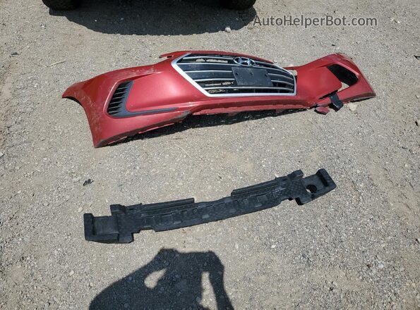 5NPD74LF8HH067142 2017 HYUNDAI ELANTRA Red Widok komory silnika