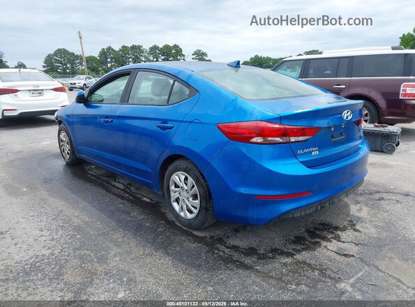 5NPD74LF8HH151543 2017 HYUNDAI ELANTRA Blue 