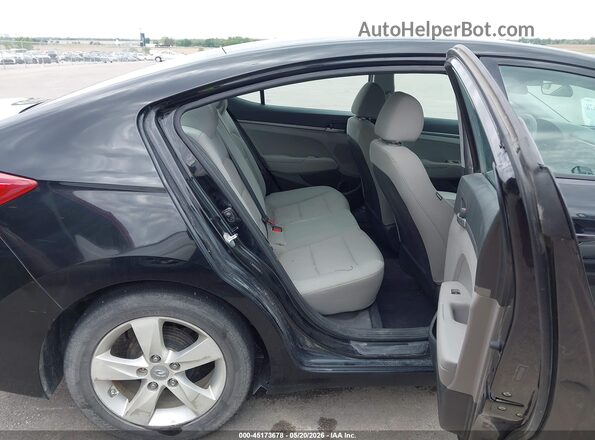 5NPD74LF8JH230796 2018 HYUNDAI ELANTRA Black 