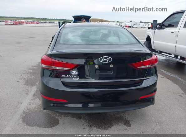 5NPD74LF8JH230796 2018 HYUNDAI ELANTRA Black 