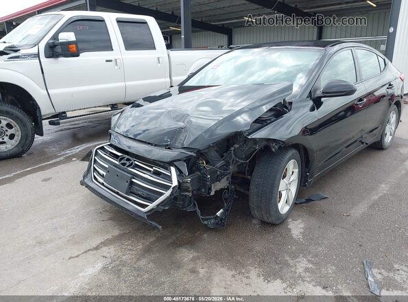 5NPD74LF8JH230796 2018 HYUNDAI ELANTRA Black 