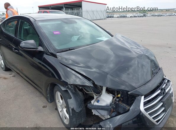 5NPD74LF8JH230796 2018 HYUNDAI ELANTRA Black 