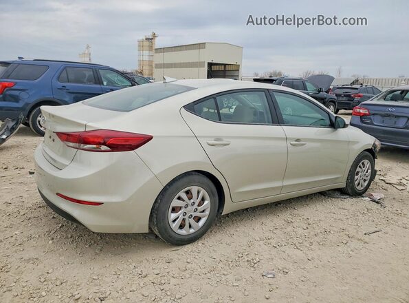 5NPD74LF8JH360142 2018 HYUNDAI ELANTRA Beige Tył prawy