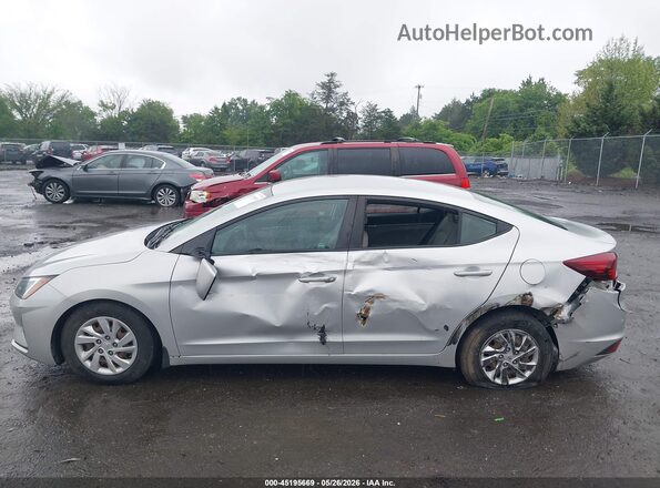 5NPD74LF8LH501875 2020 HYUNDAI ELANTRA Серебряный Панорамный вид салона 360°
