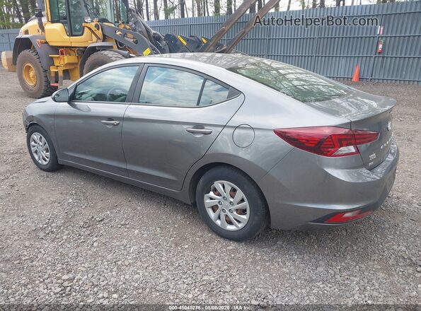 5NPD74LF8LH508857 2020 HYUNDAI ELANTRA Gray 