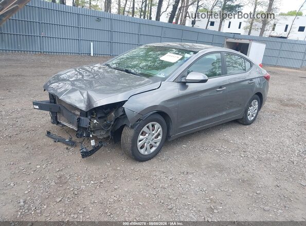 5NPD74LF8LH508857 2020 HYUNDAI ELANTRA Gray 