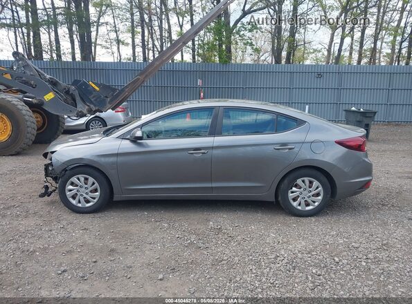 5NPD74LF8LH508857 2020 HYUNDAI ELANTRA Gray 