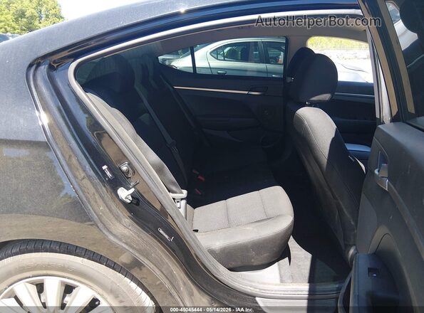 5NPD74LF8LH585244 2020 HYUNDAI ELANTRA Black Widok naklejki z numerem VIN