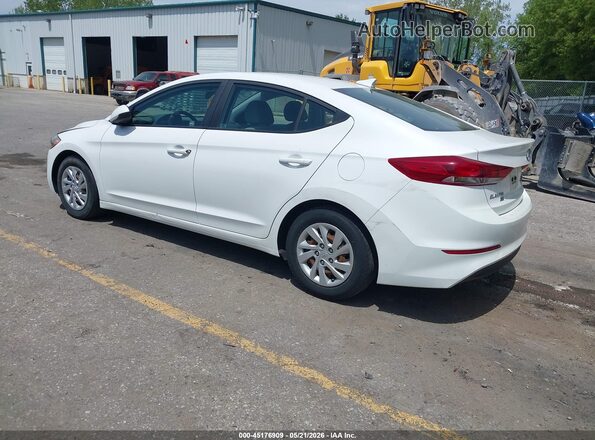 5NPD74LF9HH037034 2017 HYUNDAI ELANTRA White 