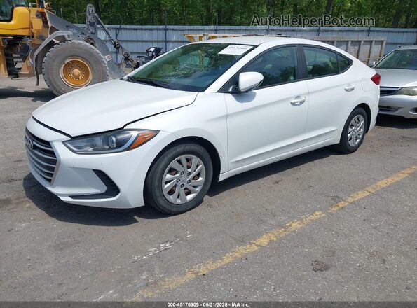 5NPD74LF9HH037034 2017 HYUNDAI ELANTRA White 