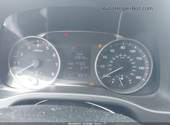 5NPD74LF9HH082829 2017 HYUNDAI ELANTRA Черный Вид задних сидений