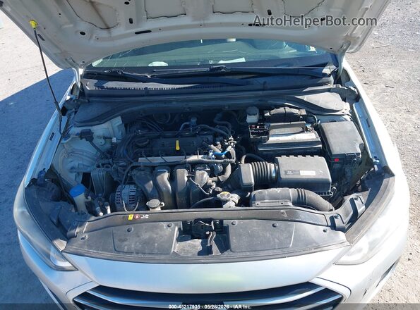 5NPD74LF9HH100178 2017 HYUNDAI ELANTRA Серебряный Вид сзади