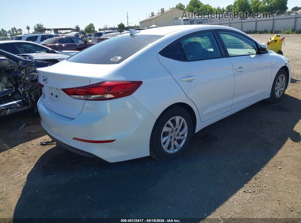 5NPD74LF9HH146044 2017 HYUNDAI ELANTRA Белый Задняя правая четверть