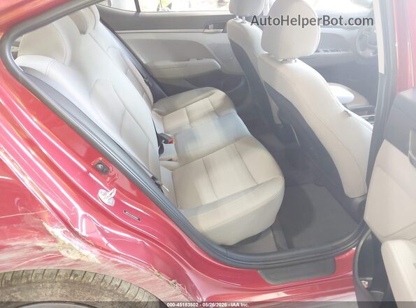 5NPD74LF9HH200281 2017 HYUNDAI ELANTRA Red 