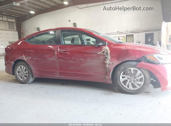 5NPD74LF9HH200281 2017 HYUNDAI ELANTRA Red 