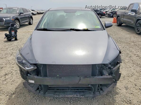 5NPD74LF9JH257943 2018 HYUNDAI ELANTRA Gray 