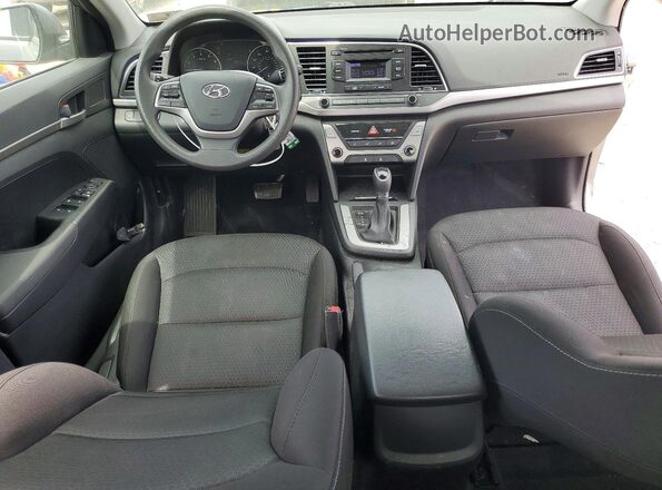 5NPD74LF9JH257943 2018 HYUNDAI ELANTRA Gray 
