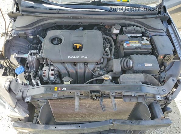5NPD74LF9JH257943 2018 HYUNDAI ELANTRA Gray 