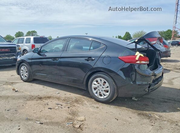 5NPD74LF9JH347576 2018 HYUNDAI ELANTRA Black 