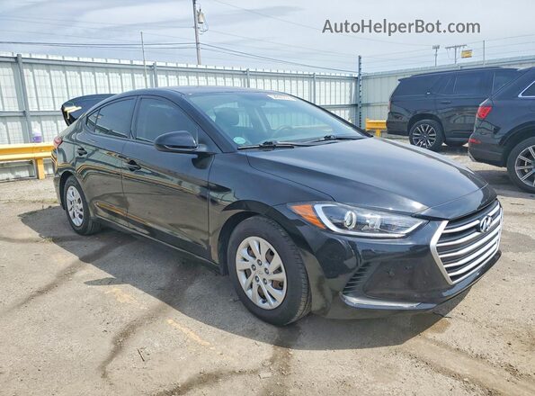 5NPD74LF9JH347576 2018 HYUNDAI ELANTRA Black 