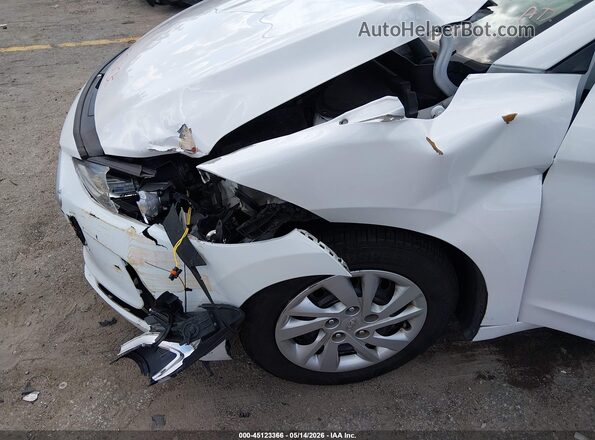5NPD74LF9JH351451 2018 HYUNDAI ELANTRA White Widok z przodu