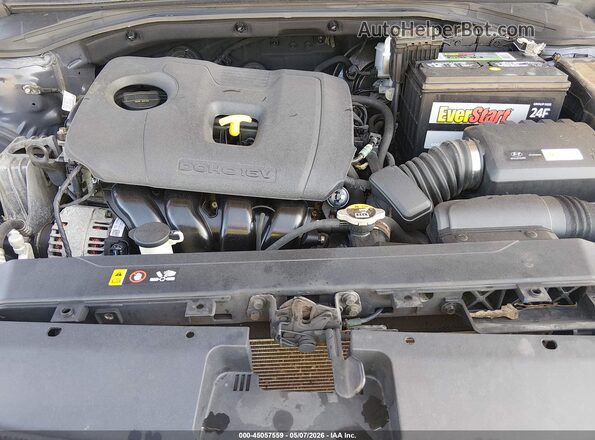 5NPD74LF9KH424982 2019 HYUNDAI ELANTRA Gray Rear view