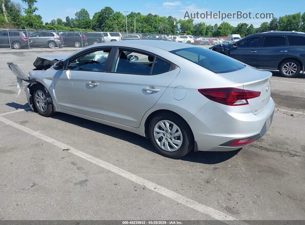 5NPD74LF9KH446741 2019 HYUNDAI ELANTRA Серый Задняя левая четверть