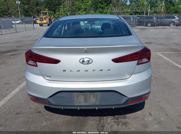 5NPD74LF9KH446741 2019 HYUNDAI ELANTRA Серый 