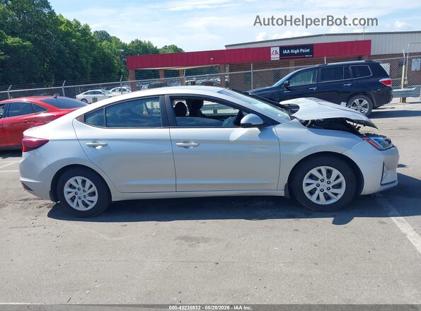 5NPD74LF9KH446741 2019 HYUNDAI ELANTRA Серый Вид щитка приборов